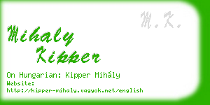 mihaly kipper business card
